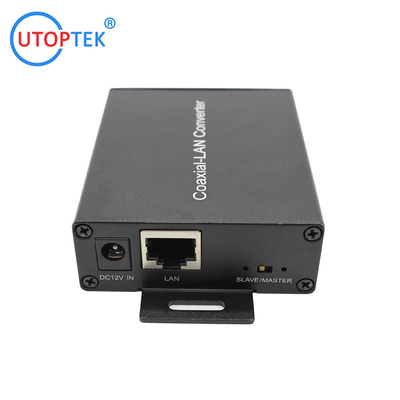 UT-1E2W-S/M Coaxial-LAN Converter EOC Converter IP over 2wire coaxial/twisted pair extender for CCTV IP camera