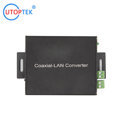 UT-1E2W-S/M Coaxial-LAN Converter EOC Converter IP over 2wire coaxial/twisted pair extender for CCTV IP camera