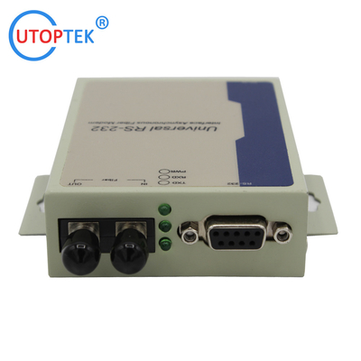 RS232 DB9 to Fiber Modem Media Converter with SM duplex SC/FC/ST 20km for alarm system using
