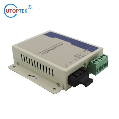 Serial Rs485/Rs422 over SC/ST/FC MM 2km 1310nm Fiber modem media converter for Contact Closure Alarm System Using