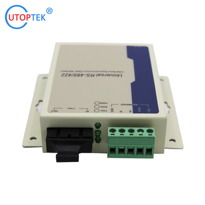 Serial Rs485/Rs422 over SC/ST/FC SM 20km 1310nm Fiber modem media converter for Contact Closure Alarm System Using