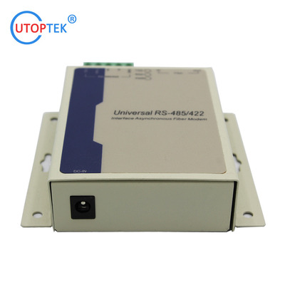 Serial Rs485/Rs422 over SC/ST/FC SM 20km 1310nm Fiber modem media converter for Contact Closure Alarm System Using