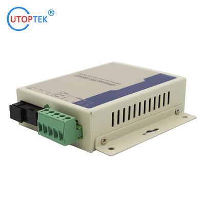Serial Rs485/Rs422 over Fiber SM Bidi SC/ST/FC 20km Fiber modem media converter for Contact Closure Alarm System Using