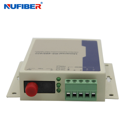 Serial Rs485/Rs422 over Fiber SM Bidi SC/ST/FC 20km Fiber modem media converter for Contact Closure Alarm System Using