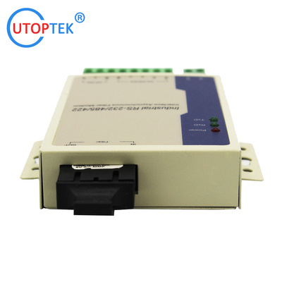 RS485/Rs422/Rs232 over Fiber converter duplex SC/FC/ST SM 20km serial port to Fiber modem for alarm system using