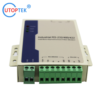 RS485/Rs422/Rs232 over Fiber converter duplex SC/FC/ST SM 20km serial port to Fiber modem for alarm system using