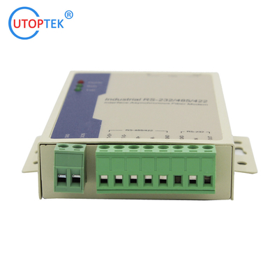 RS485/Rs422/Rs232 over Fiber modem with Bidi SC/FC/ST SM 20km 1310/1550nm Fiber media Converter for alarm system using