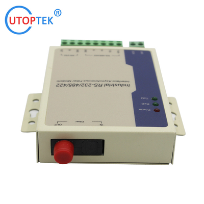 RS485/Rs422/Rs232 over Fiber modem with Bidi SC/FC/ST SM 20km 1310/1550nm Fiber media Converter for alarm system using