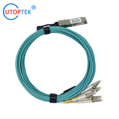 Cisco QSFP-8LC-AOC5M Compatible 40G QSFP to 8xLC Active Optical Cable 5Meter multimode OM3 AOC Cable