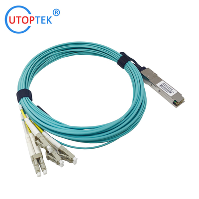 Cisco QSFP-8LC-AOC5M Compatible 40G QSFP to 8xLC Active Optical Cable 5Meter multimode OM3 AOC Cable