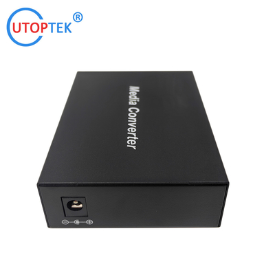 100M 1000M SM to MM media converter, 2*SFP port, Fiber to fiber converter optical extender with SFP transceiver
