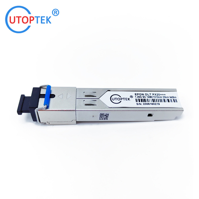EPON OLT PX20++++ >9.5dBm 1.25Gbps SFP Tx1490nm/Rx1310nm with SC 20km for V-Sol/ODI/Hioso equipment