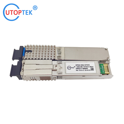 XPON/GPON/EPON ONU SFP 1.25G/2.5G SFP Module Tx1310nm/Rx1490nm with SC 20km for both EPON and GPON Using