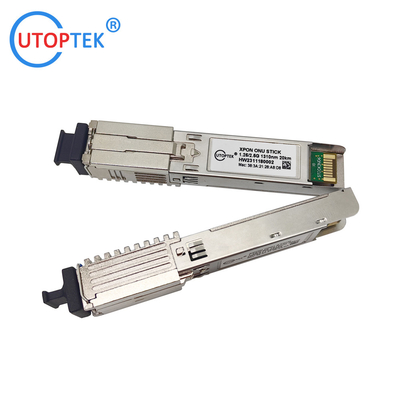 XPON/GPON/EPON ONU SFP 1.25G/2.5G SFP Module Tx1310nm/Rx1490nm with SC 20km for both EPON and GPON Using