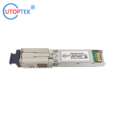 EPON ONU SFP 1.25G/1.25G SFP Module Tx1310nm/Rx1490nm with SC 20km for EPON FTTH/FTTX