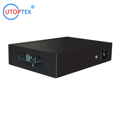 4x10/100M POE+1xFiber SC 20km IEEE802.3af/at POE power ethernet switch for CCTV IP Camera Network switch