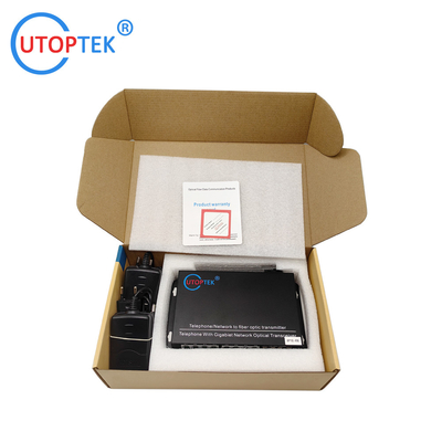 8Ch RJ-11 Telephone+2GE Ethernet to fiber converter,PCM Voice over fiber Media Converter ,fxs/fxo to fiber converter