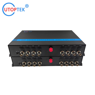 8ch 1080P BNC video, with Rs485 data, Fiber FC/SC/ST 20km, HD-CVI/AHD/TVI 1080P Coaxial Video over Fiber Converter