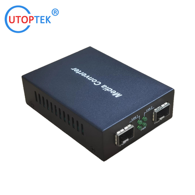 10G SFP+ to SFP+ media converter SM to MM media converter 10GBase-FX 2SFP converter