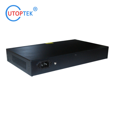 Unmanaged 24x10/100/1000M POE+2 UPlink UTP IEEE802.3af/at 30W POE Etherent switch for CCTV Network system