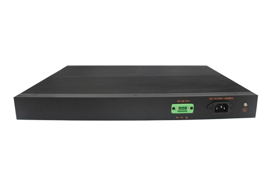 1U RACK Management Industrial 24x10/100/1000BASE-TX POE+4Combo SFP/RJ45+1xConsole port Network POE Ethernet Switch