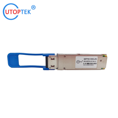 QSFP28-100G-LR4 Single mode 1310nm duplex LC 10km optical sfp transceiver 100G module Cisco huawei compatible