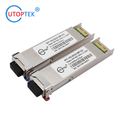 Cisco Compatible 10G XFP bidi LC 10Km xfp transceiver modules for Huawei/HPE/Arisa/Brocade/Mikrotik