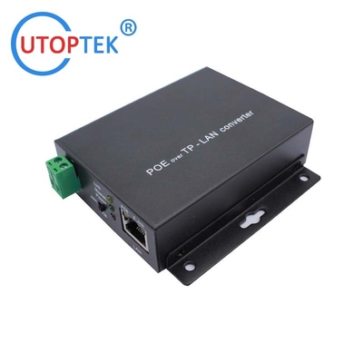 UT-1E1EP-S/M POE RJ45 over 2wire TP-LAN extender EOC Converter 500meters for outdoor/indoor/elevator IP camera