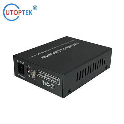 China Factory OEM 2.5GB SFP to RJ45 Fiber Media Converter with high quality best price