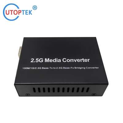 China Factory OEM 2.5GB SFP to RJ45 Fiber Media Converter with high quality best price