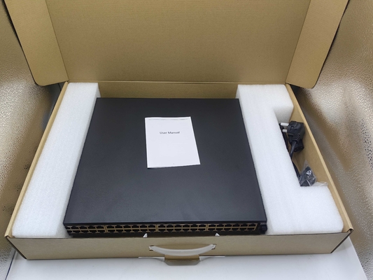Layer3 Management 10/100/1000M 48xPOE+6port 10G SFP/SFP+ IEEE802.3af/at Total 800W POE Network switch(UT-PS48GP-6SFP+)