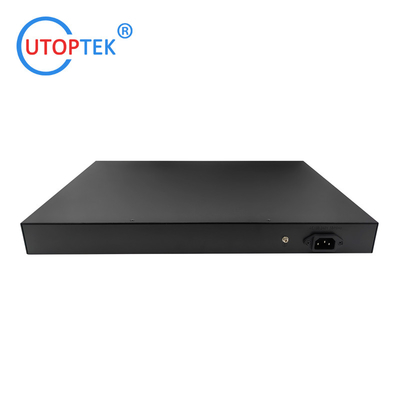 Layer2 Managed Gigabit 24port Ethernet+4port RJ45+4SFP Fiber Network switch(UT-SW2444GM-SFP)