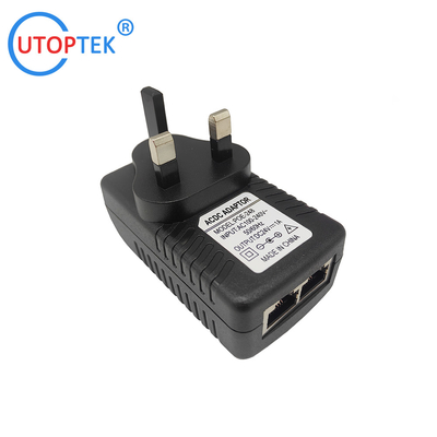 10/100Mbps DC48V/0.5A POE Power adapter US/EU/UK/AU available power for CCTV poe IP Camera using