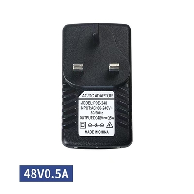 10/100Mbps DC48V/0.5A POE Power adapter US/EU/UK/AU available power for CCTV poe IP Camera using