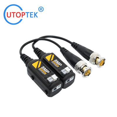 720P/960P/1080P/2MP/3MP/5MP/8MP Video Balun Passive Coaxial BNC to RJ45 video Balun
