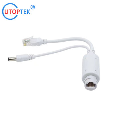 Mini Waterproof PoE Splitter 10/100M 48V to 12V for POE switch and IP Cameras