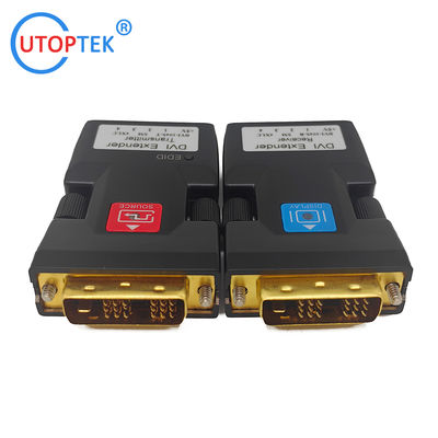 DVI optical Extender with 4xLC 2KM 1080P/60Hz for video conference LED Display