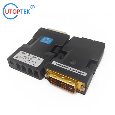 DVI optical Extender with 4xLC 500M 1080P/60Hz for video conference LED Display