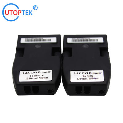 DVI optical Extender with 2xLC 2KM 1080P/60Hz for video conference LED Display