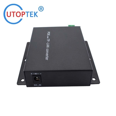 UT-1EP2W-S/M POE POC EOC IP Ethernet over 2wire extender Converter 500meters for outdoor/indoor/elevator IP camera