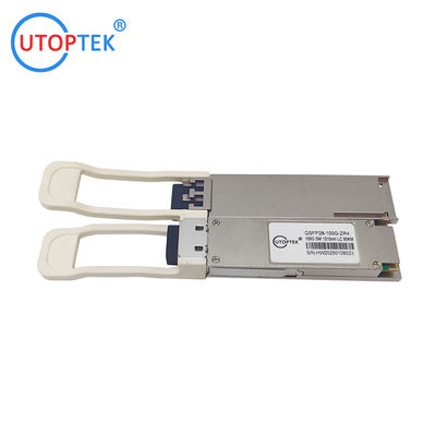 QSFP28-100G-ZR4 100g qsfp28 module 80km Single mode 1310nm duplex LC for Cisco/huawei/Extreme/Juniper