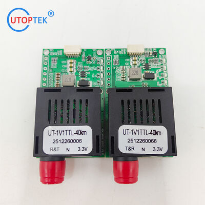 Customized 1-Channel Video + UART TTL SBUS TX RX Optical Terminal Module Drone FPV Fiber Optic Media Converter