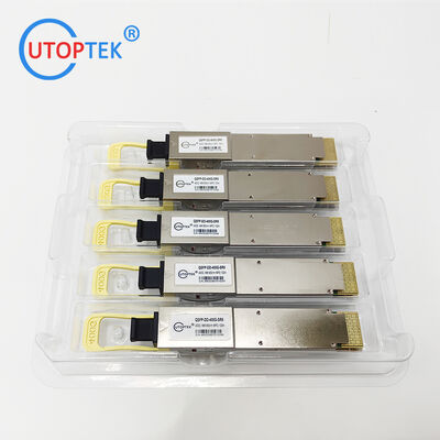 Cisco Compatible 400Gb/s QSFP-DD SR8 850nm VCSEL MPO-16 100m Optical Transceiver Module