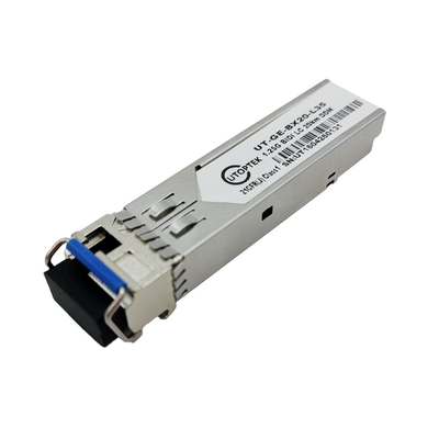 1.25G BiDi LC WDM 100km SFP Transceiver support for Huawei/Cisco/HPE/Mikrotik