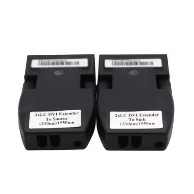 DVI optical Extender with 2xLC 1080P/60Hz 500M for video conference LED Display