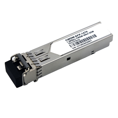 1.25G CWDM SFP 20km-160km 1470nm~1610nm fiber optical transceiver module best price