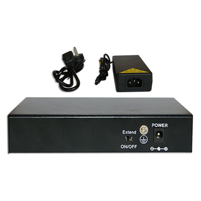 10/100M 4 port POE+2 UPlink ieee802.3af/at POE Etherent switch for CCTV Network system