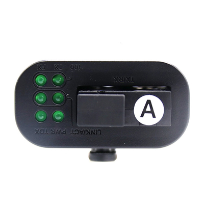 Mini 10/100M Fiber media converter SM Duplex SC 20km with DC power