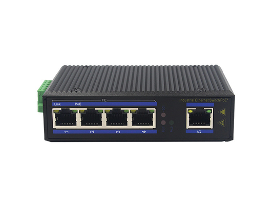 10/100M 5xRJ45 UTP port unmanaged industrial ethernet switch for IP Cameras