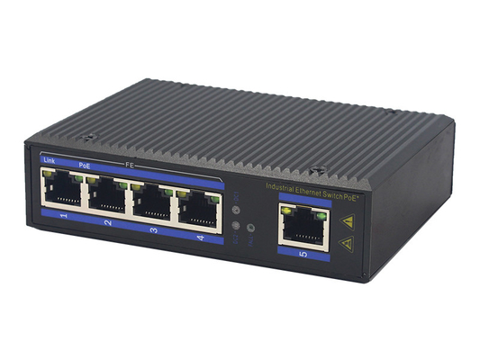 10/100M 5xRJ45 UTP port unmanaged industrial ethernet switch for IP Cameras